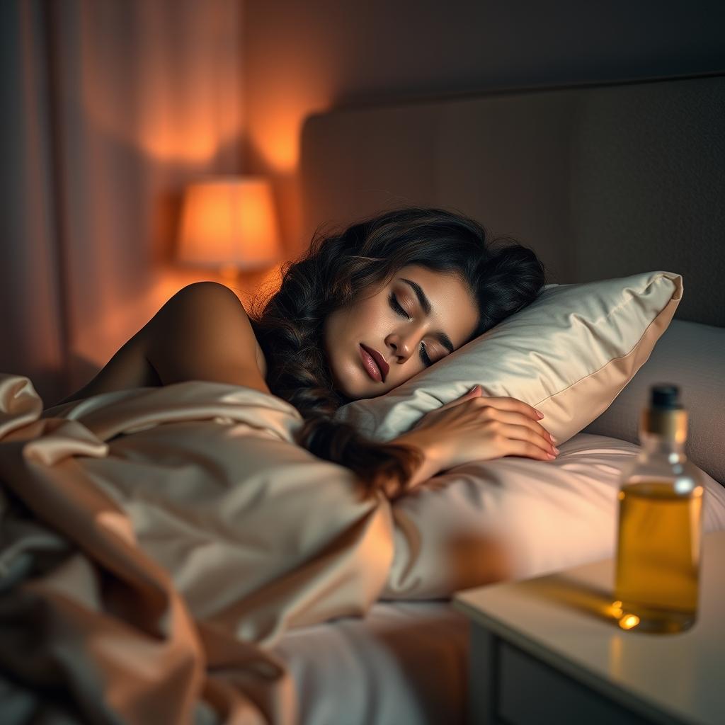 Night Care Routine for Frizzy Hair